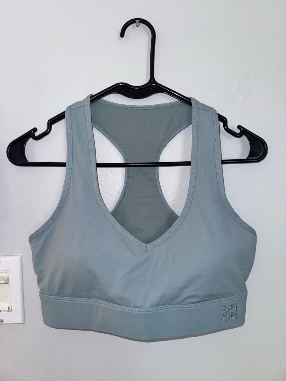 Sābe Light Blue Racerback Sports Bra